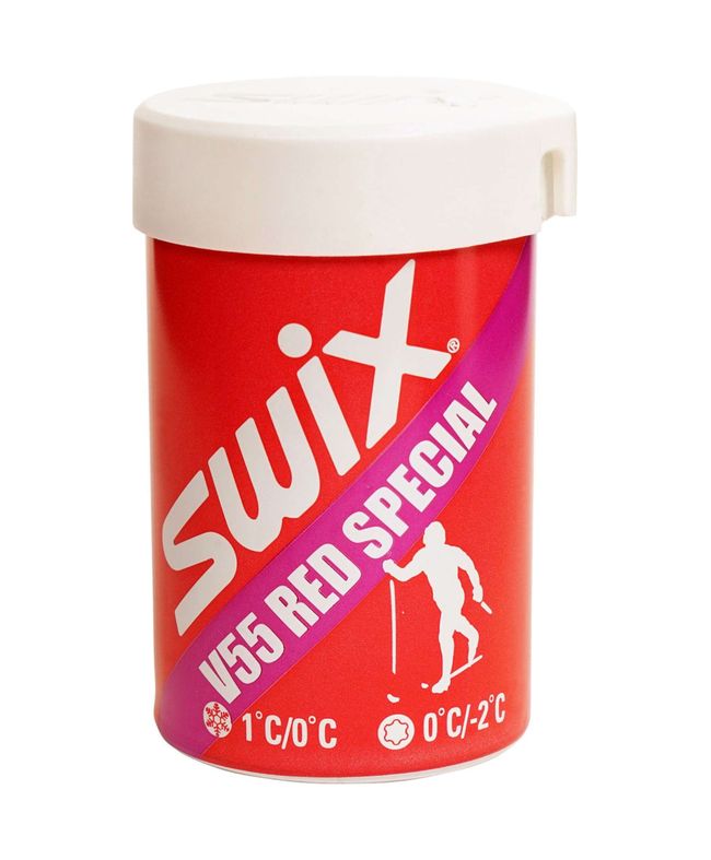 SWIX V55 RED SPECIAL HARDWAX 0/+1C, 43G