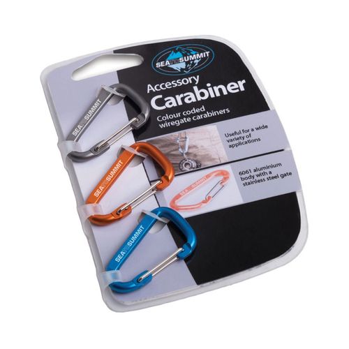 Carabiner 3-pack mixed