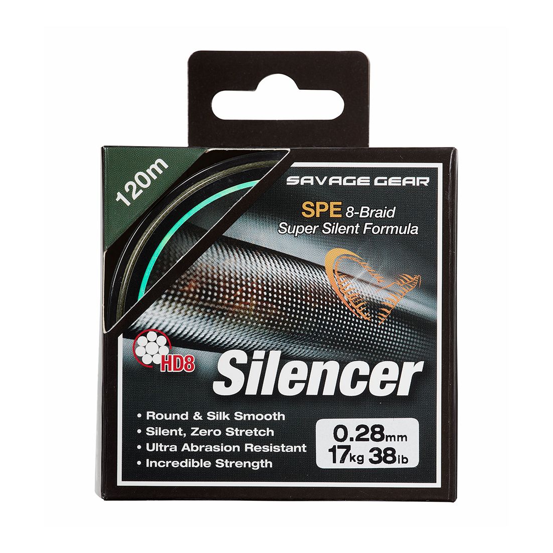SG HD8 Silencer Braid 0,12mm