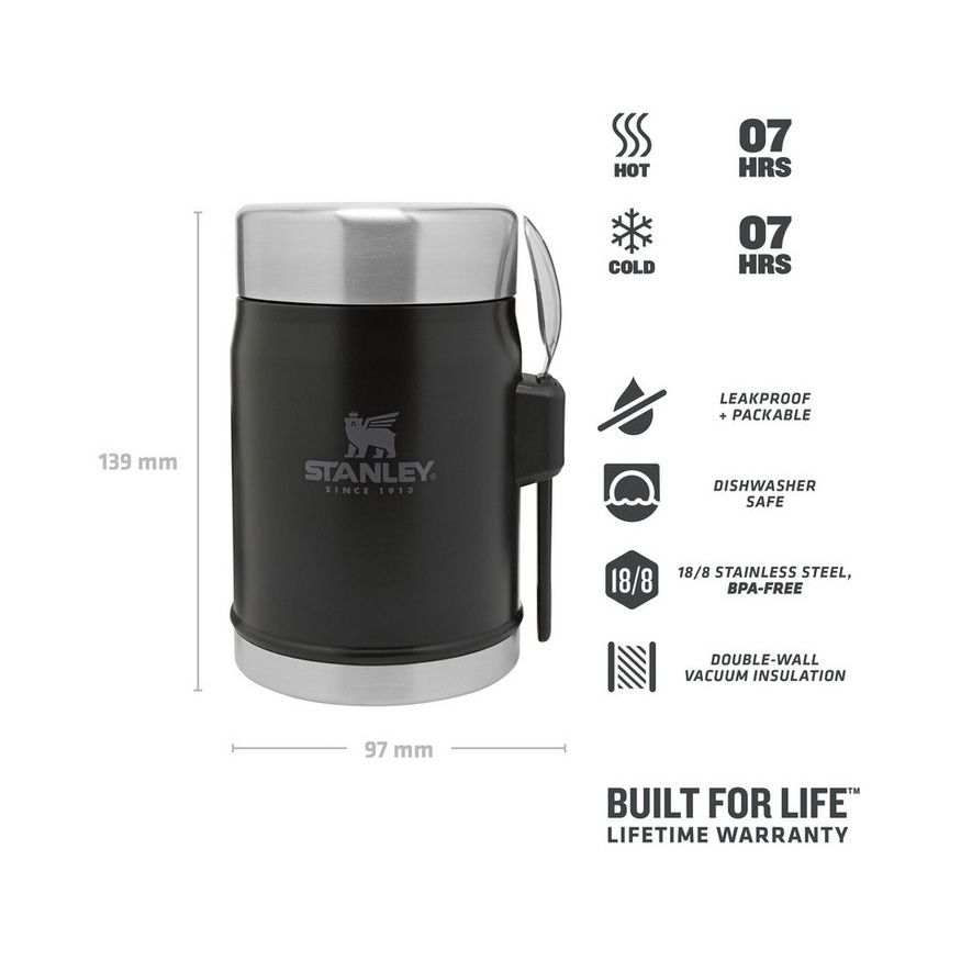 The Legendary Food Jar + Spork 0.4L