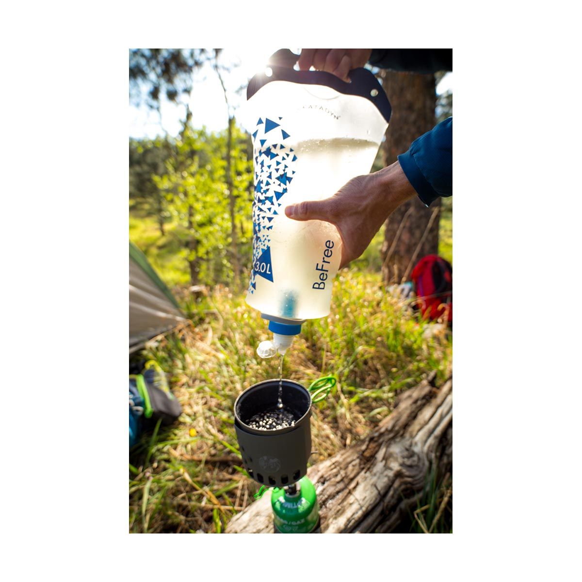 BeFree flaska med filter 3,0 liter
