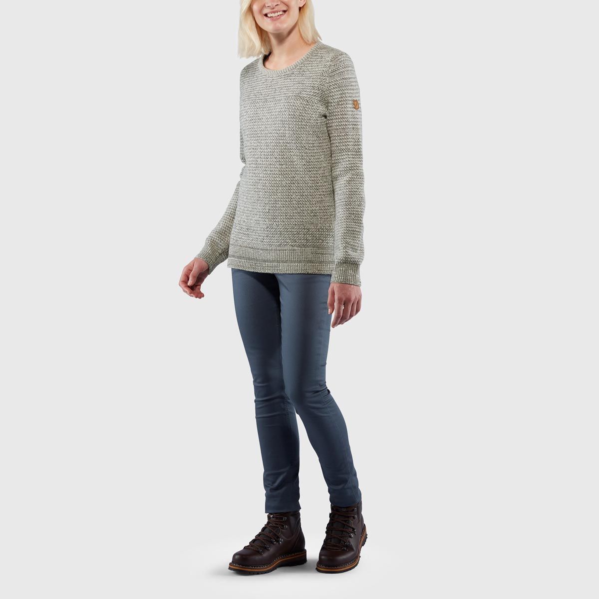 Övik Structure Sweater W Övik Structure Sweater W