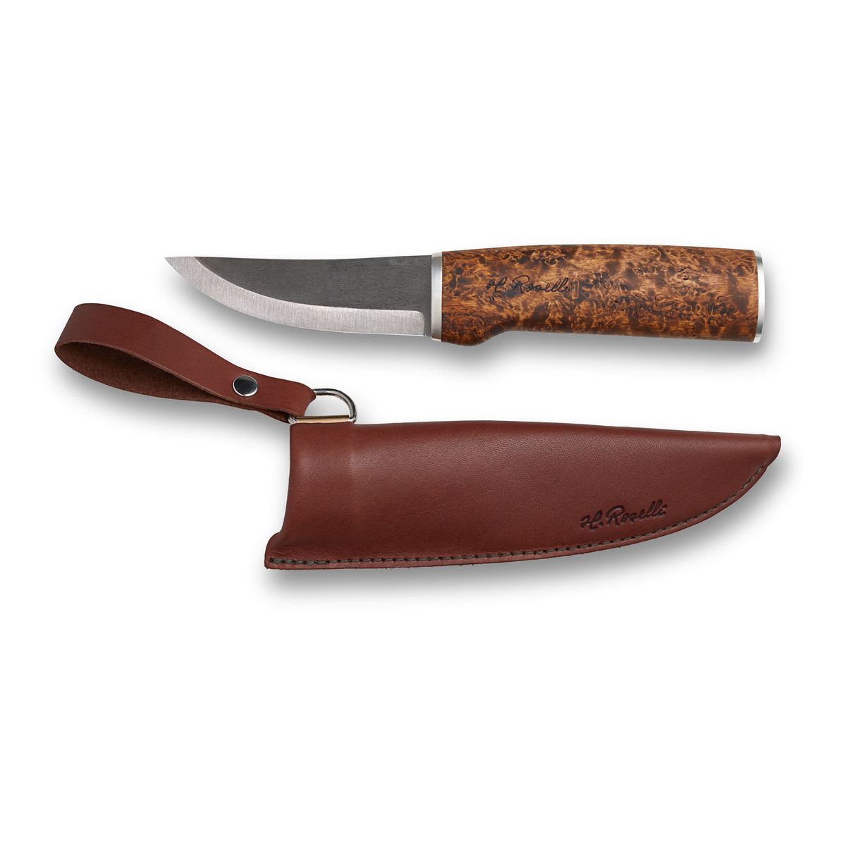Hunting knife, silver ferrule RW200S