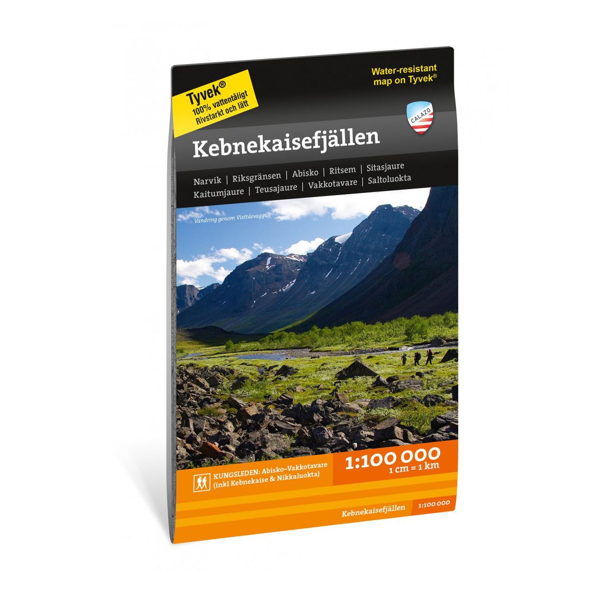 Kebnekaisefjällen 1:100 000