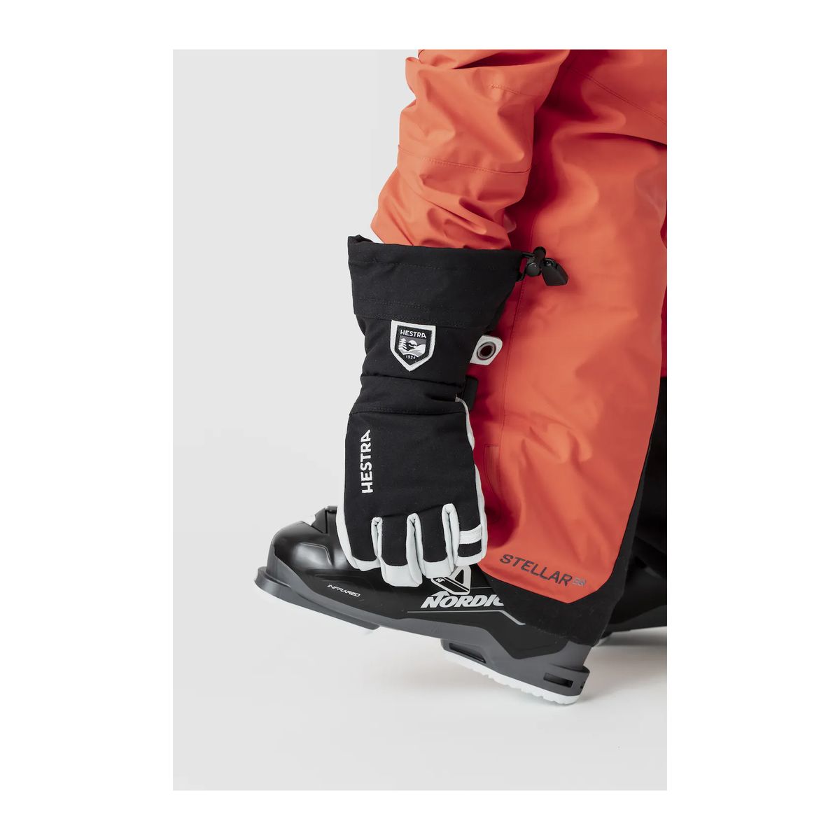 Army Leather Heli Ski