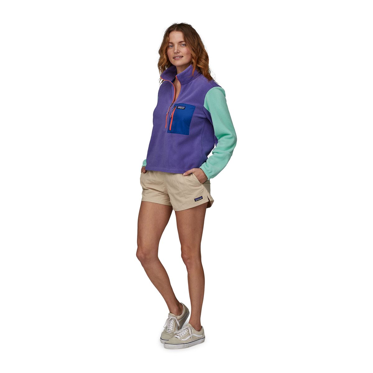 W's Microdini 1/2 Zip P/O