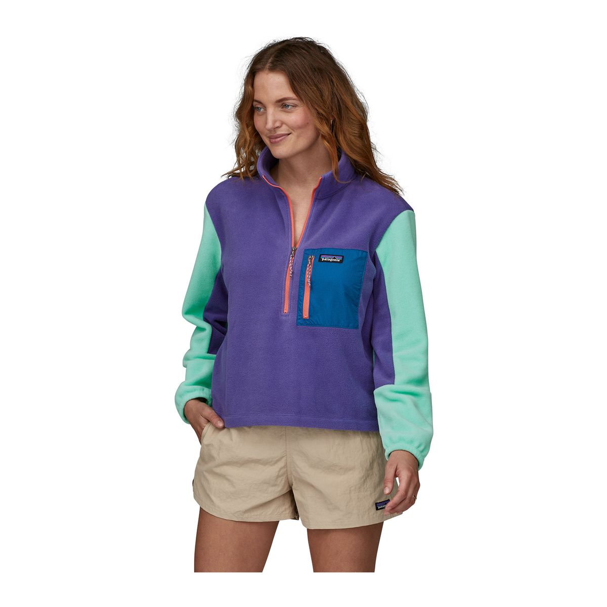 W's Microdini 1/2 Zip P/O
