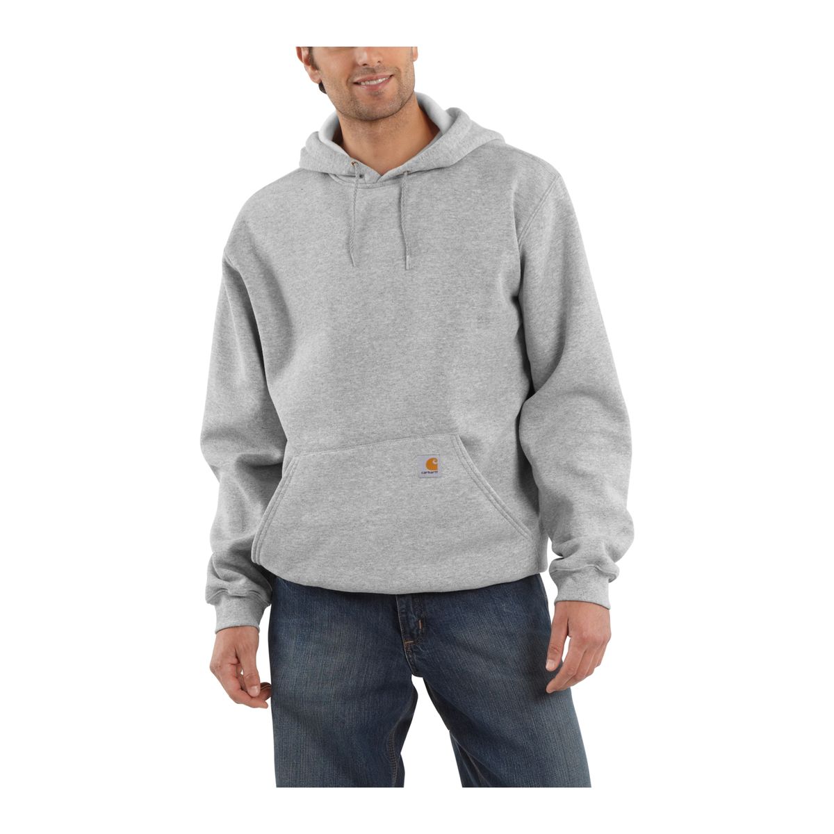 Men's Loose Fit Midweight Hooded Sweatshirt