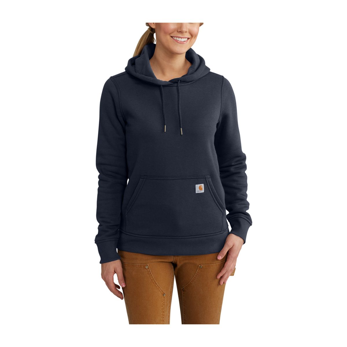 Relaxed Fit Midweight Hooded Sweatshirt W