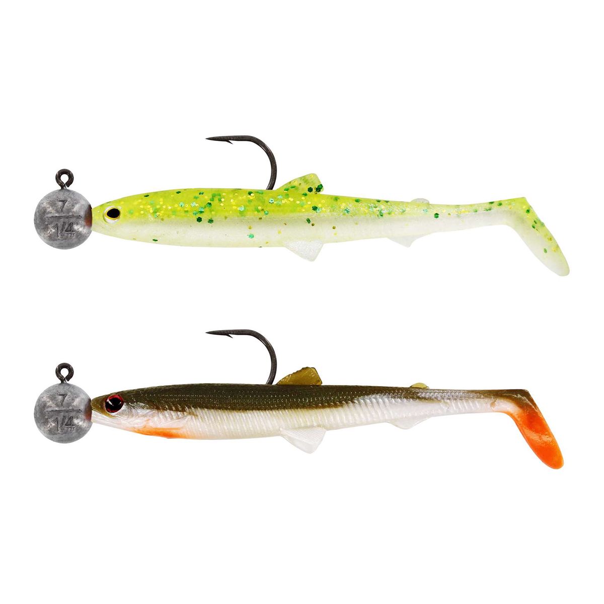 BullTeez 12,5cm R 'N R 10g #6/0 2pcs BullTeez 12,5cm R 'N R 10g #6/0 2pcs