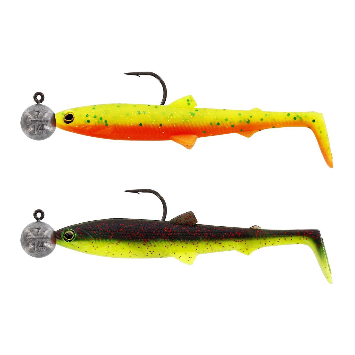 BullTeez 12,5cm R 'N R 10g #6/0 2pcs BullTeez 12,5cm R 'N R 10g #6/0 2pcs