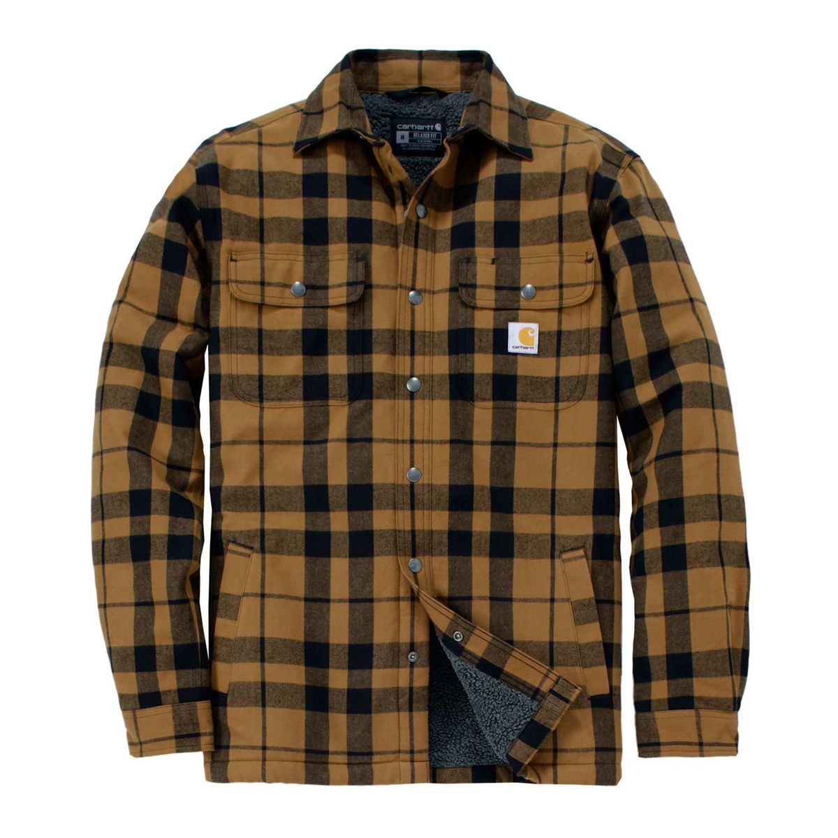 Flannel Sherpa Jacket M