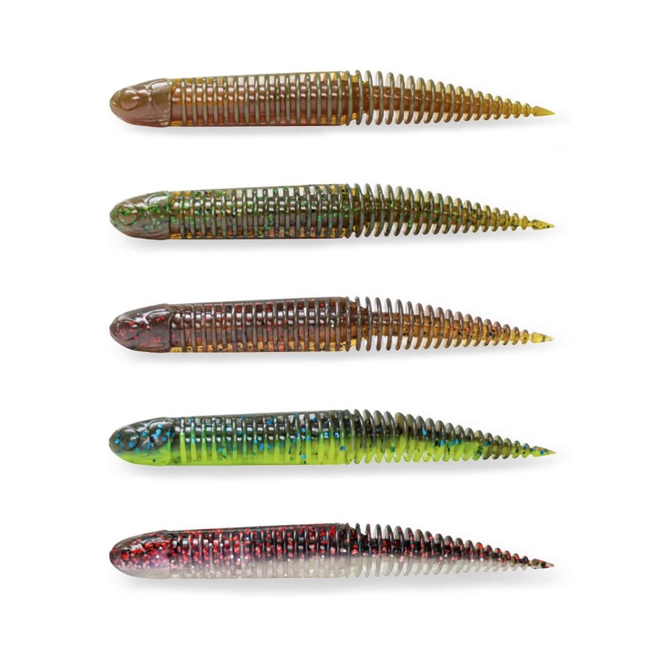 Ned Dragon Tail Slug 7.2cm 3g 5pcs