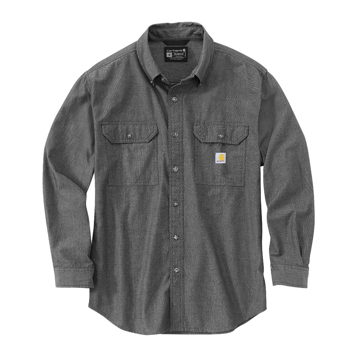 Loose Chambray L/S Shirt M