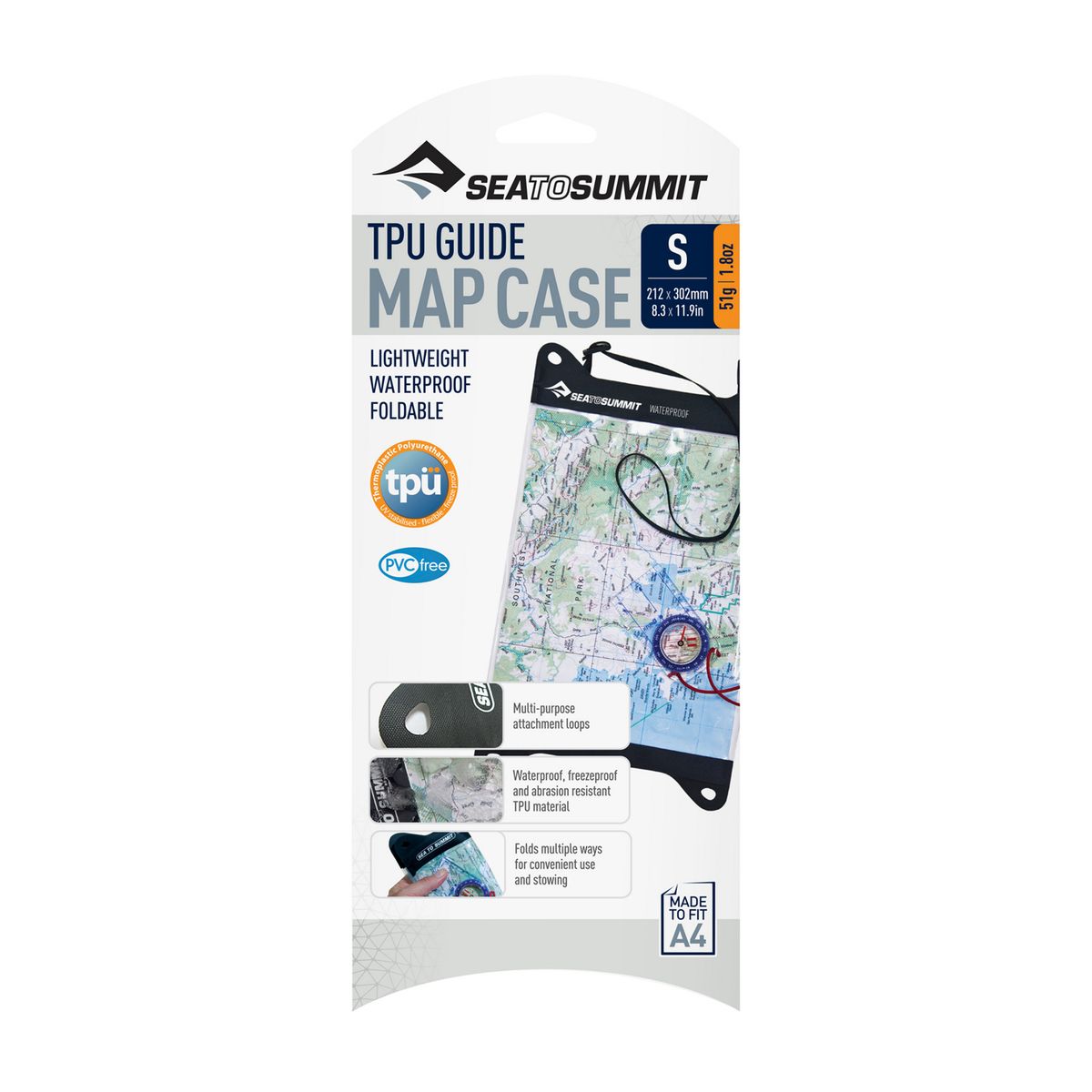Map Case Guide Waterproof Small 21x30cm