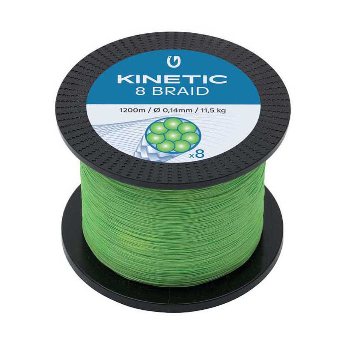 Kinetic 8 Braid 0,30mm 23,8kg 1200m