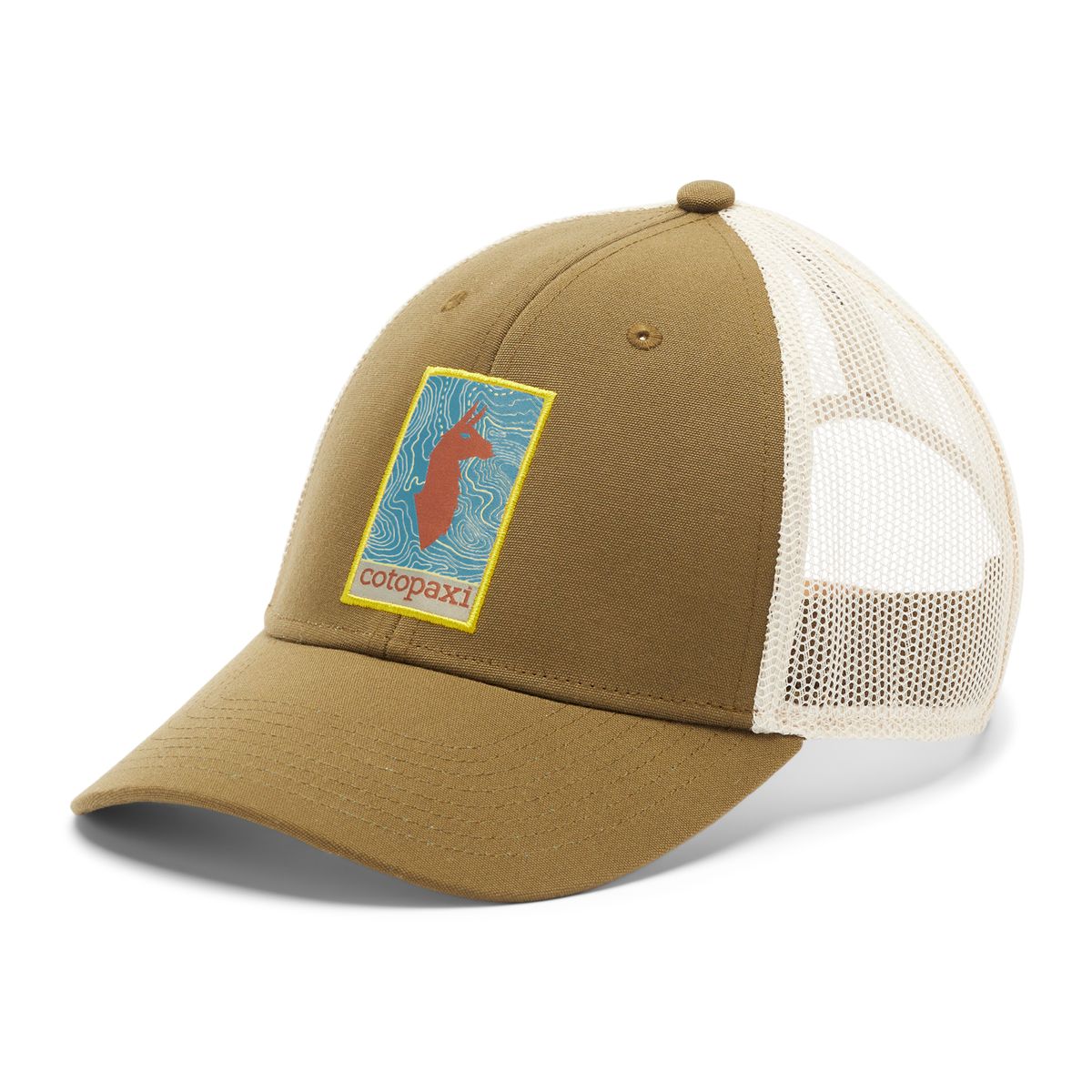 Llama Map Trucker Hat Llama Map Trucker Hat