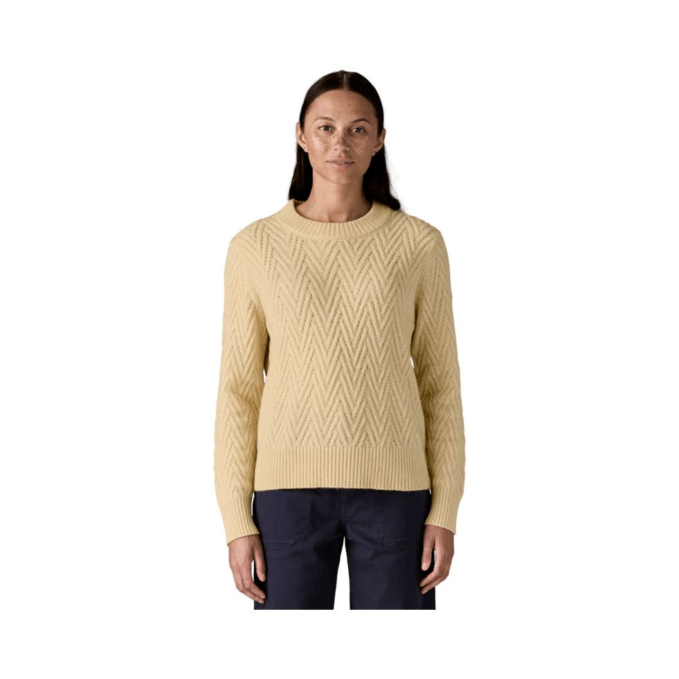 Recycled Wool-Blend Crewneck Sweater W Recycled Wool-Blend Crewneck Sweater W
