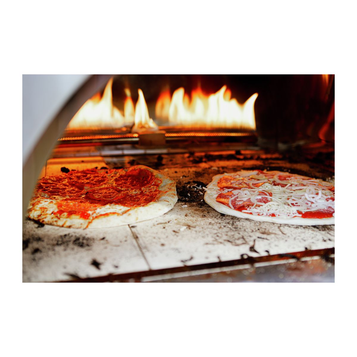Pizzaugn för Ved och Gas