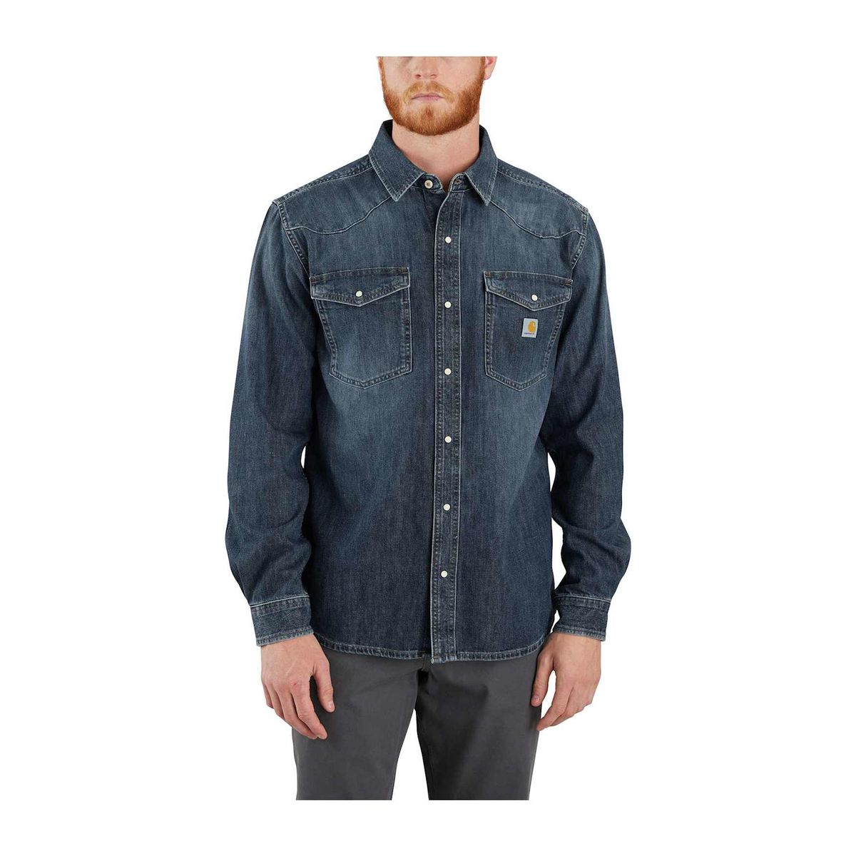 Denim L/S Snap Front Shirt Denim L/S Snap Front Shirt