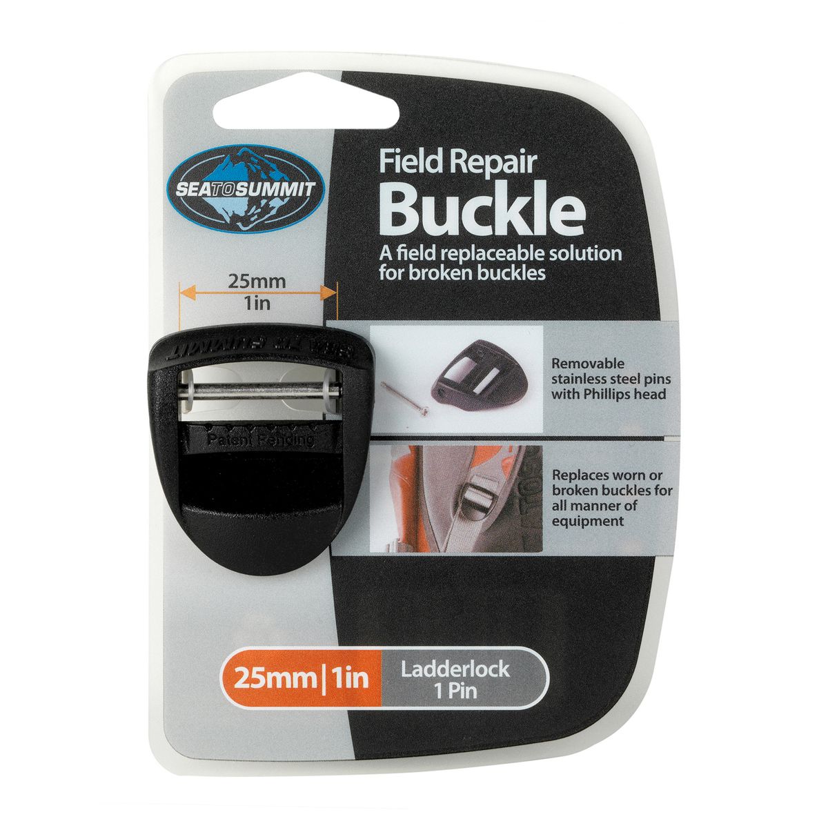 Buckle 25mm Ladderlock 1 Pin