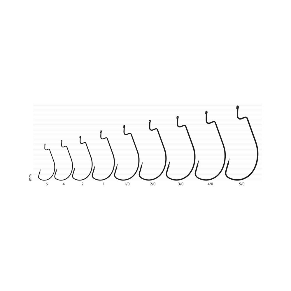 Hook Offset Forged (3pcs)