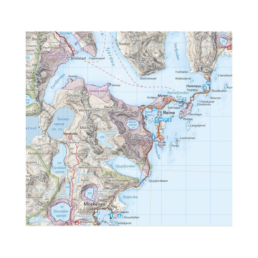 Lofoten 1:50 000