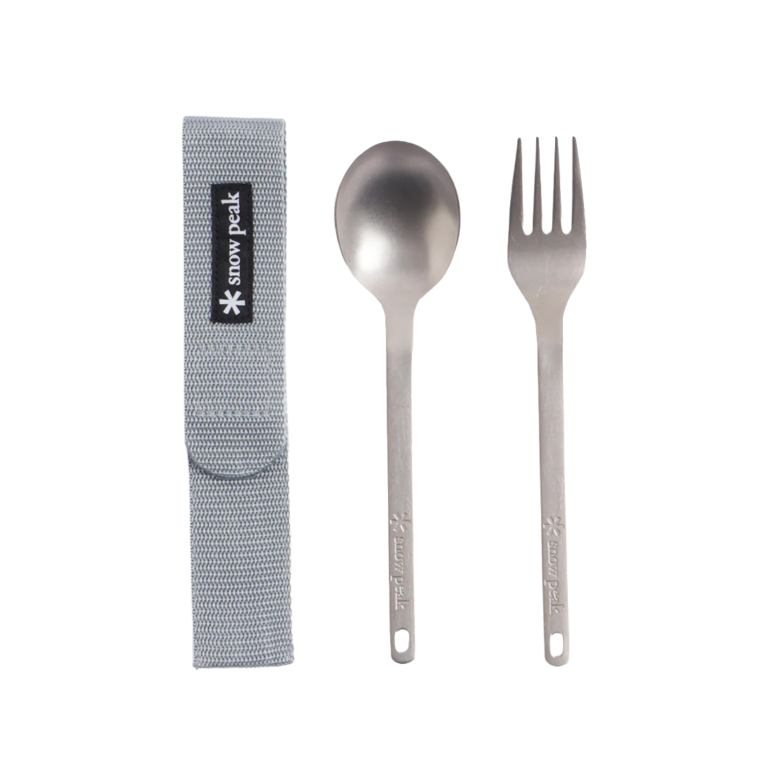 Titanium Fork & Spoon Set