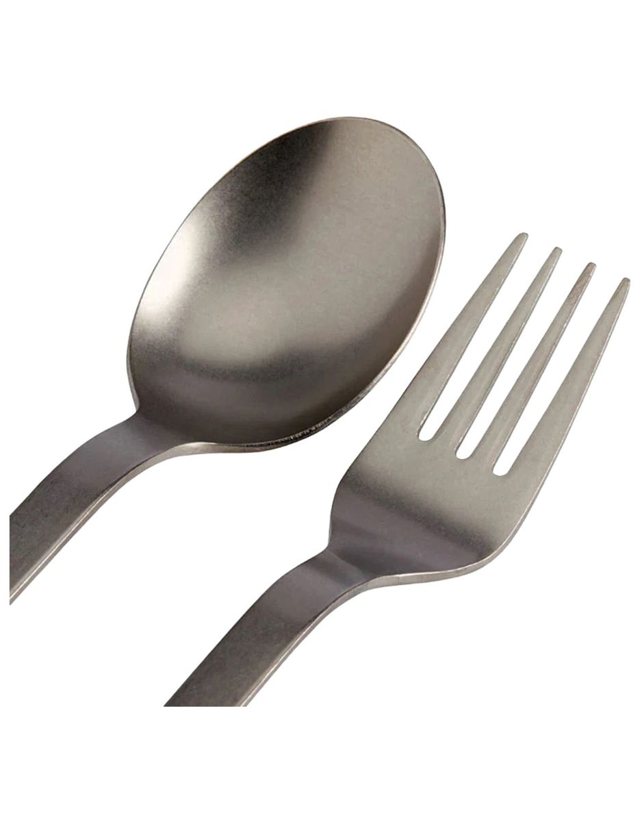 Titanium Fork & Spoon Set