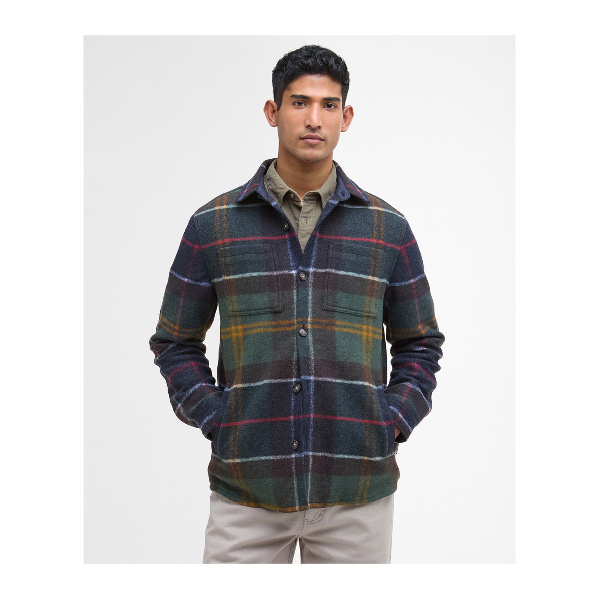 Chapter Tailored Check Overshirt Chapter Tailored Check Overshirt