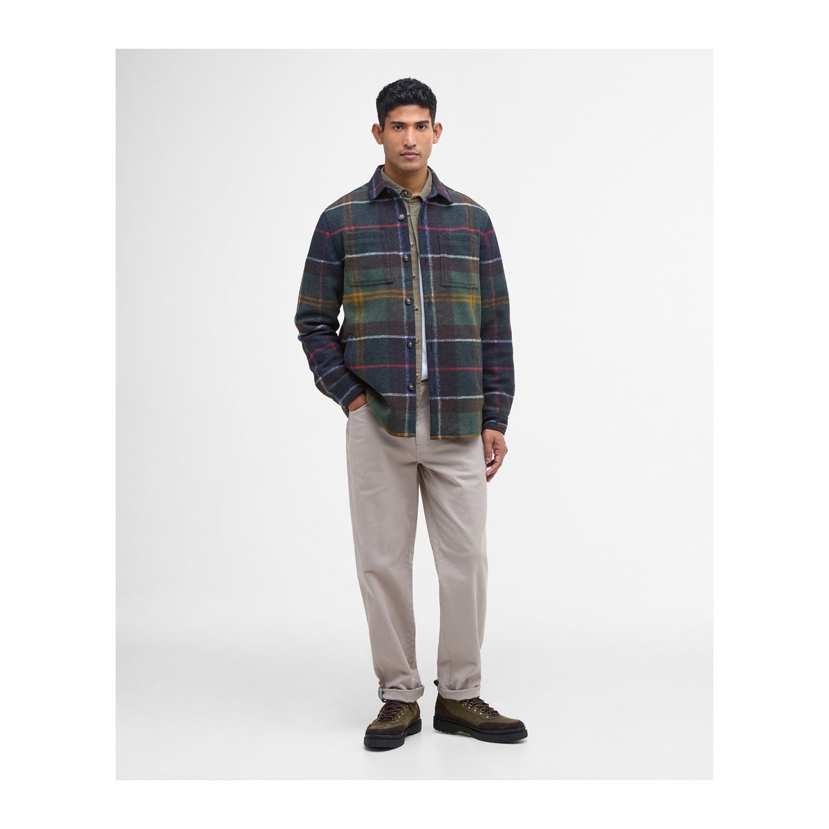 Chapter Tailored Check Overshirt Chapter Tailored Check Overshirt