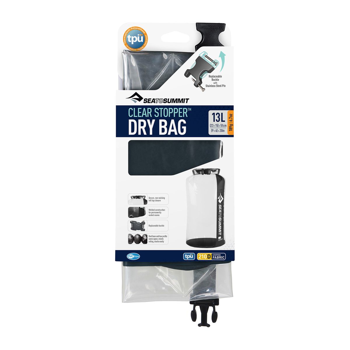 Dry Sack Stopper Clear Dry Sack Stopper Clear