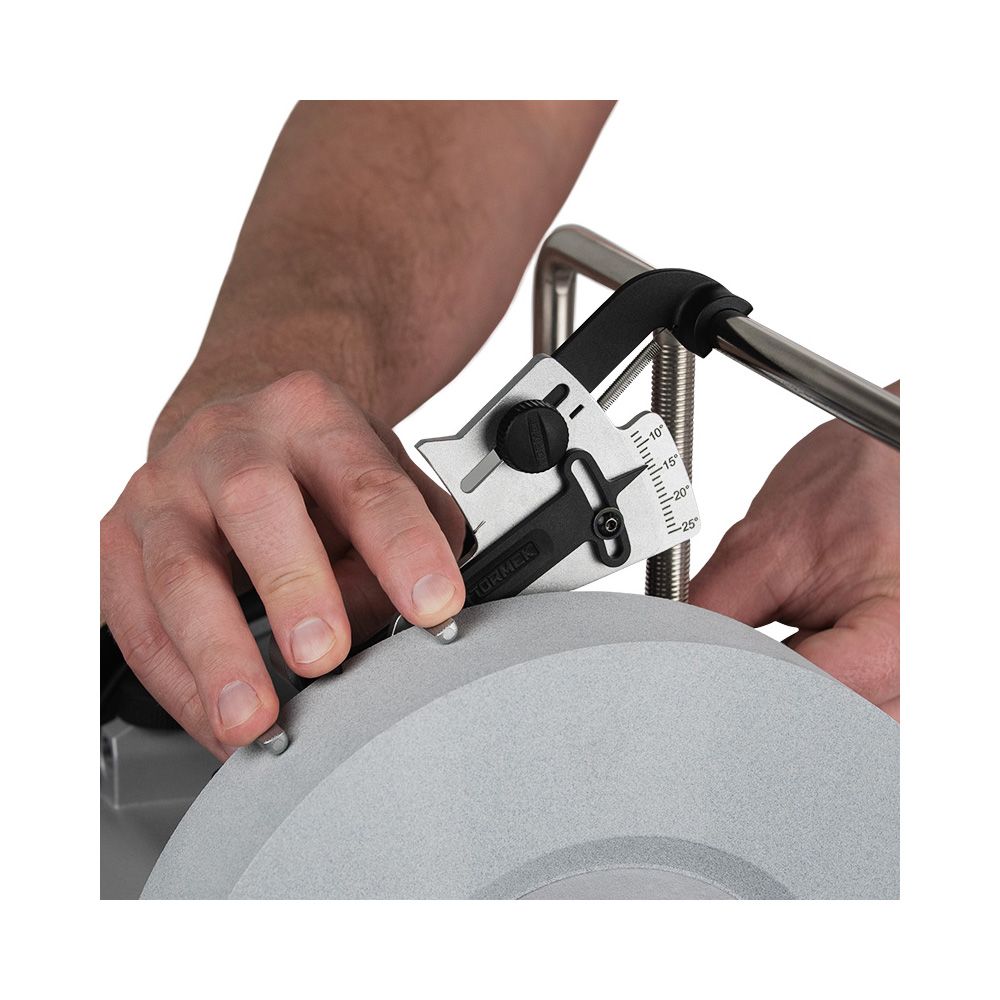 Vinkelställare för knivar