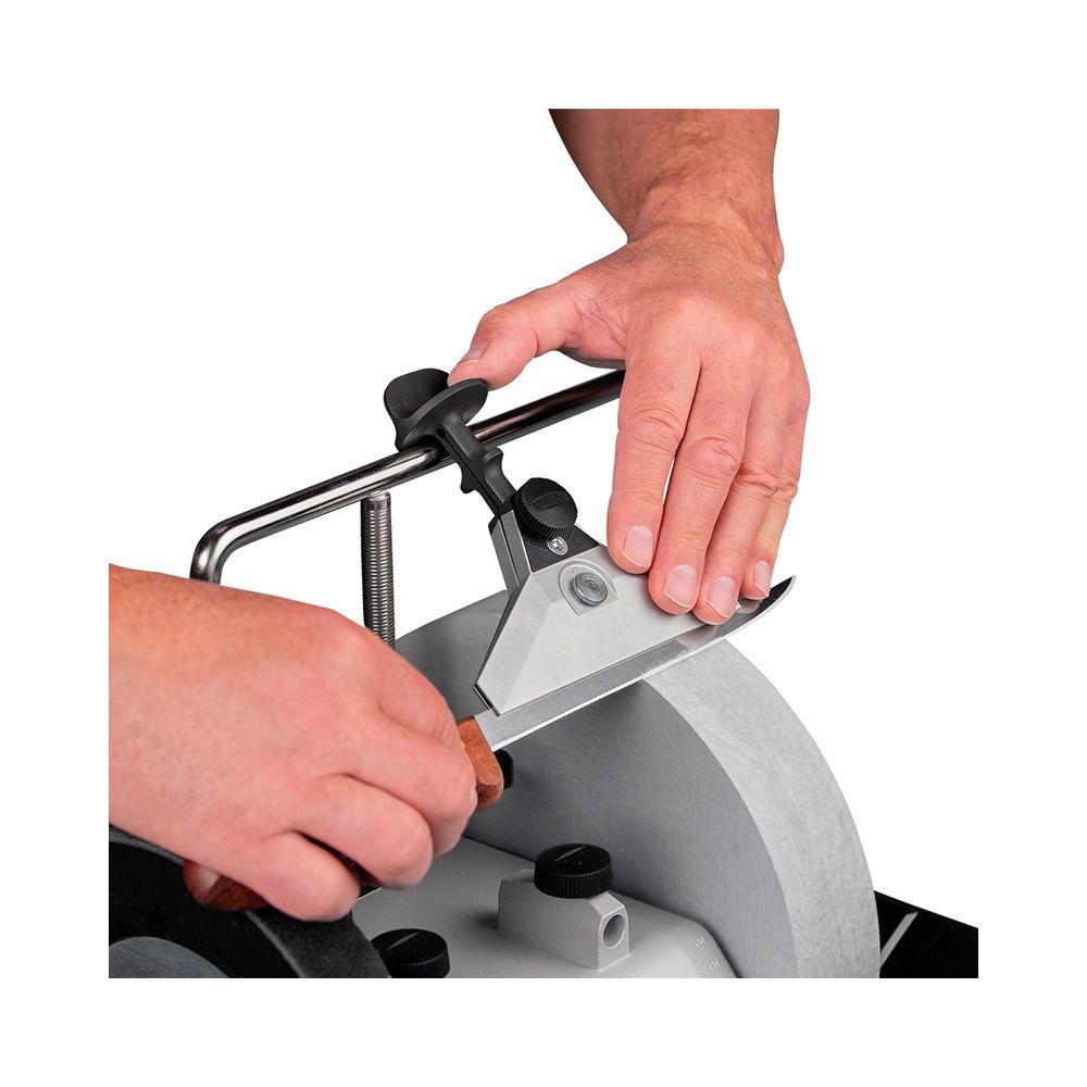 Bred centrerande knivjigg