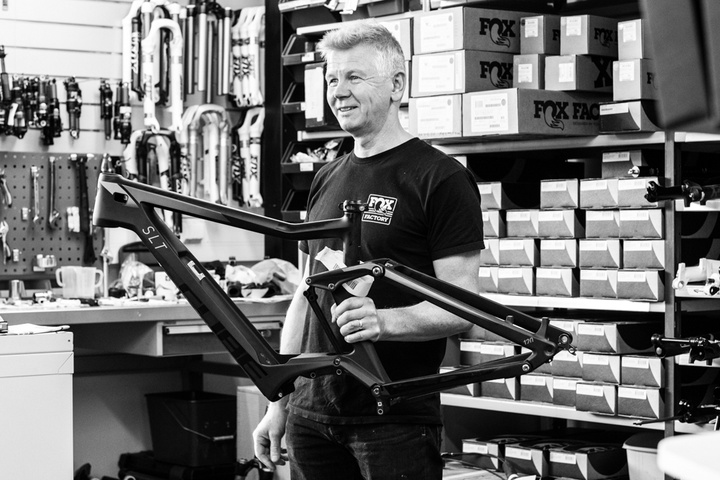 Mikko Norvasto Rtechin pyöräpajalla