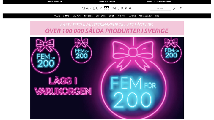 Makeup Mekka optimoi verkkokauppaa mobiiliasiakkaille