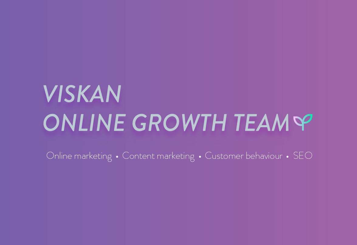 Online Growth Team verkkokaupan kasvun tueksi