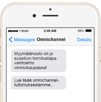 Myymälänouto ohitti perinteiset kuljetukset suosituimpana toimitustapana verkkokaupasa