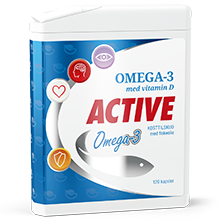 Active Omega-3 3 x 120 kapsler