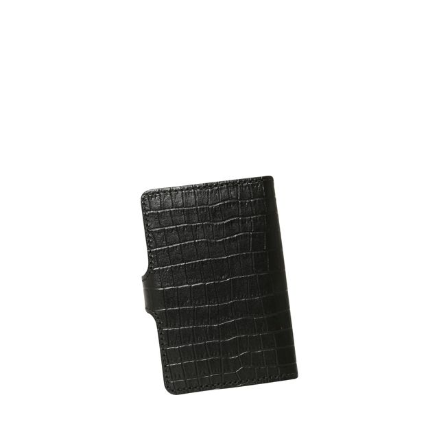 Secrid liten lommebok i skinn og metall